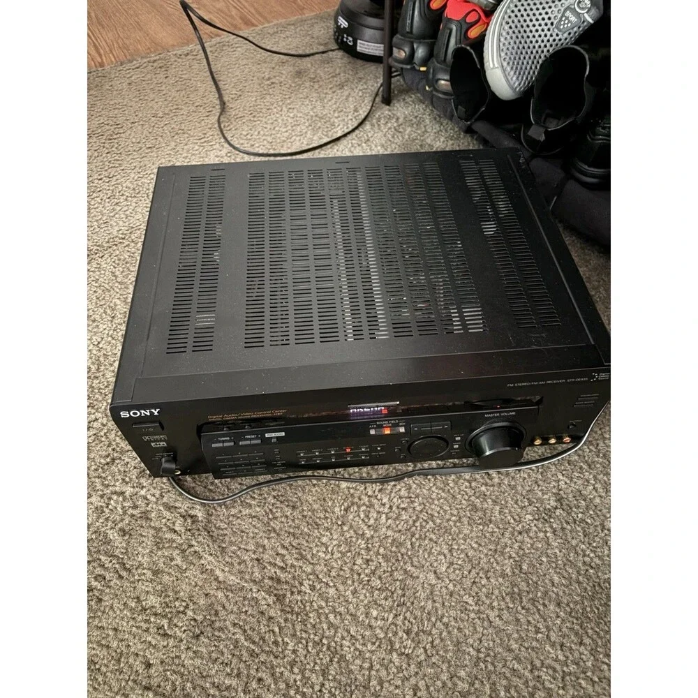 Sony STR-DE635 5.1 Channel A/V Dolby Digital Receiver Control Center #99